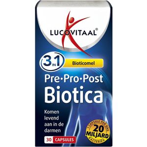 Lucovitaal Pre- Pro- Post Biotica 30 capsules