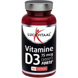 Lucovitaal - Vitamine D3 - 75mcg Forte Capsules - 60 Stuks