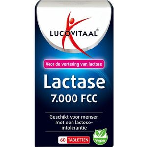 Lucovitaal Lactase 7000 FCC 60 tabletten