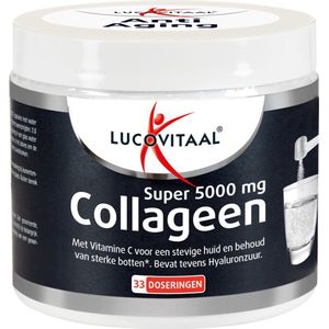 Lucovitaal Collageen Super 5000mg Poeder 171,6 gr, 33 doseringen.