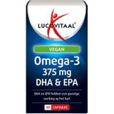Lucovitaal Omega-3 375mg epa & dha vegan 30 capsules