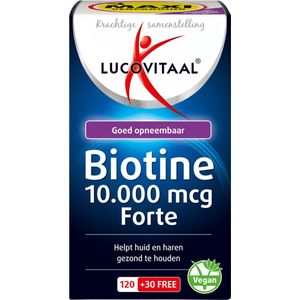 Lucovitaal Biotine forte 150 Zuigtabletten