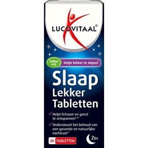 Lucovitaal - Slaap Lekker Tabletten - 30 Stuks - Voedingssupplement - Kruidenmix