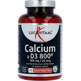 Lucovitaal Calcium 500mg + D3 20mcg kauwtablet