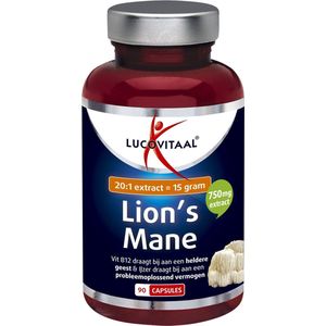 Lucovitaal Lion's Mane Capsules - 1+1 Gratis