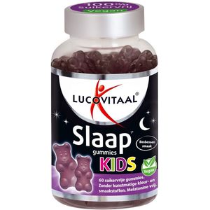 Lucovitaal - Slaap Gummies Kids - Bosbessen - 60 Stuks - Vegan - Suikervrij