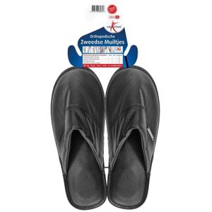 Lucovitaal - Orthopedische Zweedse Muiltjes - Leer Look - Comfortabel en Elegant