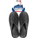 Lucovitaal - Orthopedische Zweedse Muiltjes - Zwart - Lederlook - 1 Paar