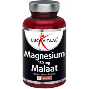 2+2 gratis: Lucovitaal Magnesium Malaat 90 tabletten
