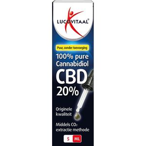 Lucovitaal CBD Cannabidiol Olie 20% 5 ml