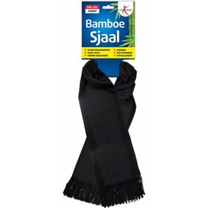 Lucovitaal Sjaal Bamboe Zwart