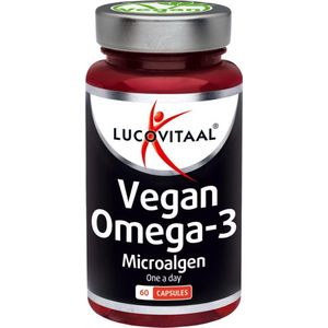 Lucovitaal - Vegan Omega-3 Microalgen - Omega-3 Capsules - 60 Vcaps