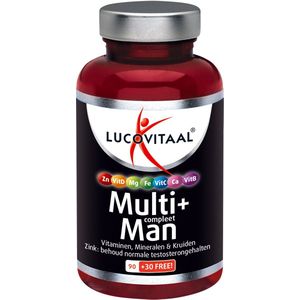 Lucovitaal multi+ compleet man tabletten 120TB