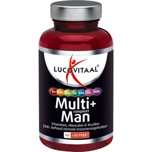 Lucovitaal Multi + Compleet Man 120 tabletten