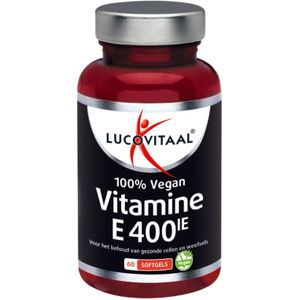 Lucovitaal Vitamine E 400 IE 100% Vegan 60 capsules