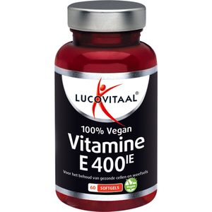 Lucovitaal Vitamine E 400 IE 100% Vegan 60 capsules