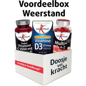 2+2 gratis: Lucovitaal Voordeelbox Weerstand 3 stuks