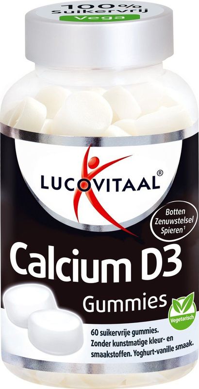 Lucovitaal Gummies Calcium D3 60 gummies
