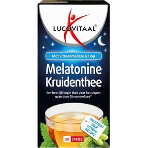 Lucovitaal Lucovitaal melatonine thee 20 Theezakjes
