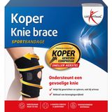 Lucovitaal - Brace - knie - koper geweven compressie