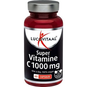 Lucovitaal Super Vitamine C 1000mg Vegan 60 Capsules