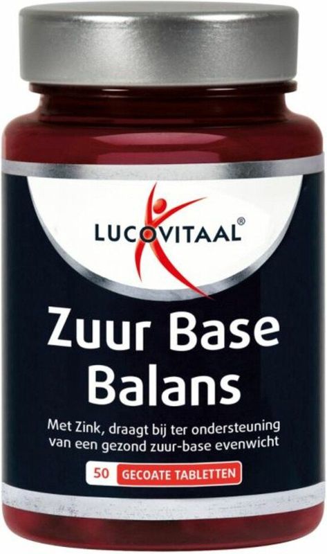 Lucovitaal - Zuur Base Balans - Tabletjes - Maagsapresistent - 60 Stuks