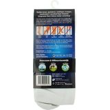 Lucovitaal Compressie Steun Sokken Wit maat 42-47 1 paar