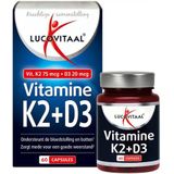 Lucovitaal Vitamine K2 + D3 60 capsules