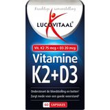 Lucovitaal Vitamine K2 + D3 60 capsules
