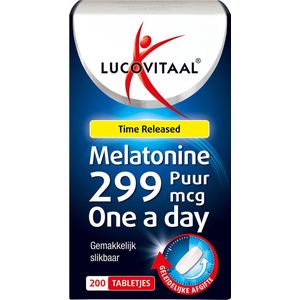 Melatonine - 299 mcg - Voedingssupplement - Tabletten