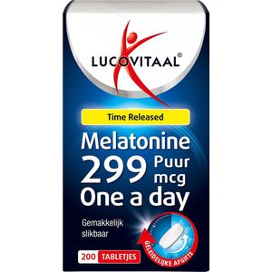 Lucovitaal Melatonine 299mcg  200 Tabletten