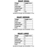 Lucovitaal Thermo handschoenen Koper geweven Maat M 1 paar
