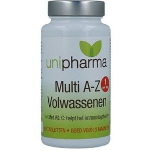 Unipharma - Multi A-Z - Volwassen Tabletten - Multivitaminen