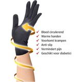 Lucovitaal Thermo handschoenen Koper geweven Maat L 1 paar