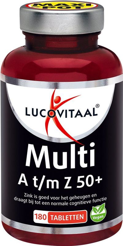 Lucovitaal Multi A-Z 50+ 180 tabletten
