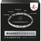 Lucovitaal Yinmagnetic Magneet Armband Zilver