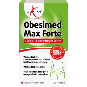 Lucovitaal Obesimed max forte 30 tabletten