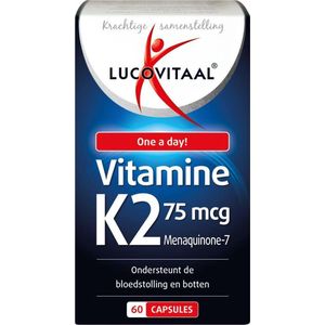 Lucovitaal Vitamine K2 75 mcg 60 capsules