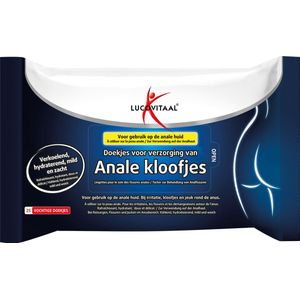 Lucovitaal Anale Kloofjes Doekjes 25 stuks