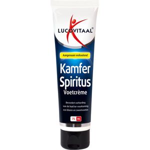 Lucovitaal Voetcreme kamfer spiritus 75 Milliliter