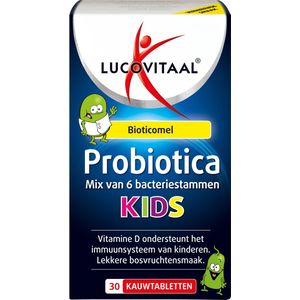 Lucovitaal Probiotica Kids Kauwtabletten 30 tabletten