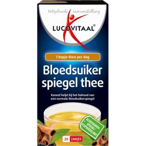 Lucovitaal Bloedsuikerspiegel Thee 20 zakjes