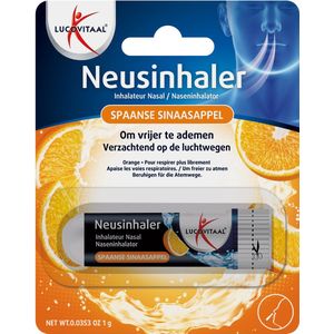 Lucovitaal - Neusinhaler - Spaanse Sinaasappel - 1g