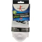 Lucovitaal - Sportsokken - Bamboe - Wit - 1 paar