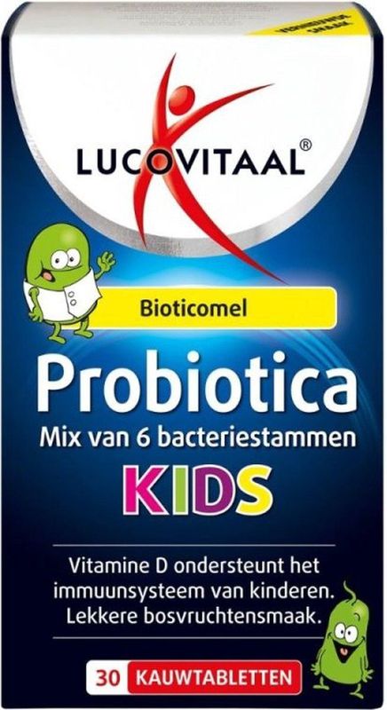 Lucovitaal - Probiotica - Kids - 30 Kapsules