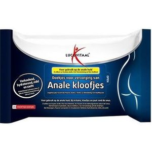 Lucovitaal Anale kloofjes doekjes 25 stuks