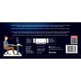 Lucovitaal - Ergonomische Monitorverhoger - Wit - Hout - 50x20 cm