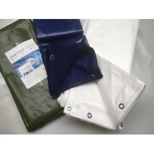 Little Jumbo - Dekzeil - Wit - HDPE - 10x12 m - 220 gram