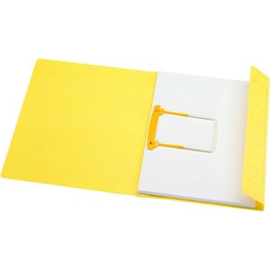 Jalema Clip Secolor Hechtmap A4  (pak 10 stuks) - Geel