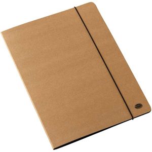Sorteermap Multo Kraft Line A4 6 tabbladen 850gr bruin